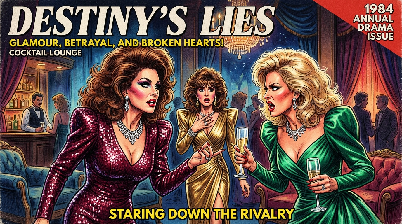 Classic 80s soap opera stars